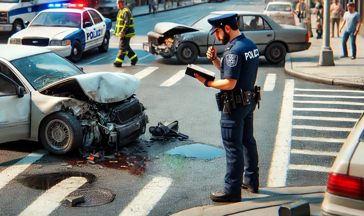 atestado policial en accidentes de trafico